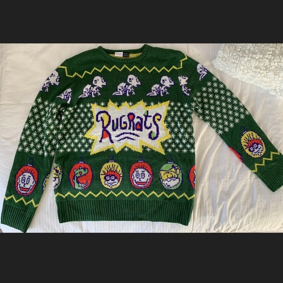 Nickelodeon Other - Nickelodeon Rugrats "Ugly" Sweater 90s Medium